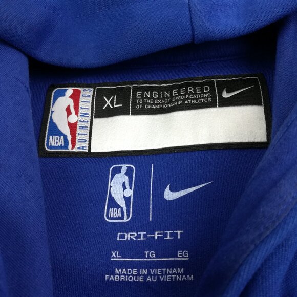 Team Issued 2021 Philadelphia 76ers Hoodie Nike Center Swoosh Sweatshirt Mens XL - Picture 3 of 9